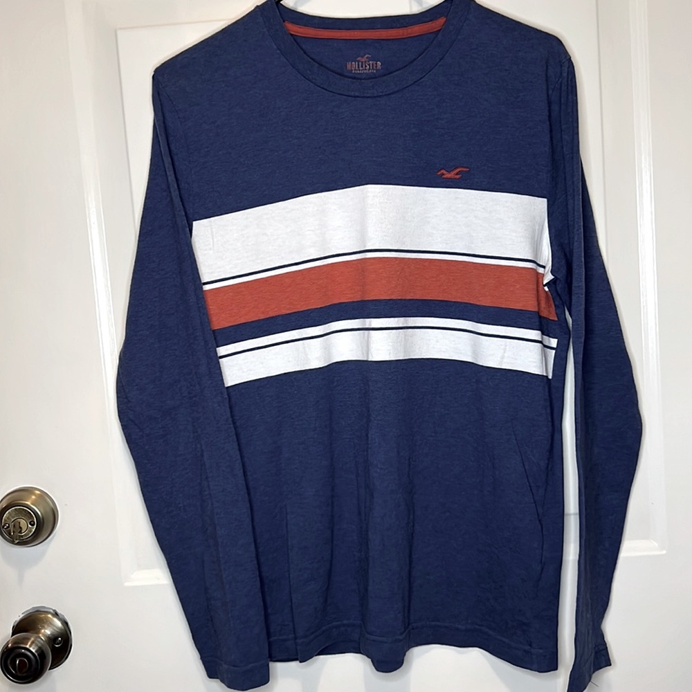 Mens Hollister long sleeve shirt S